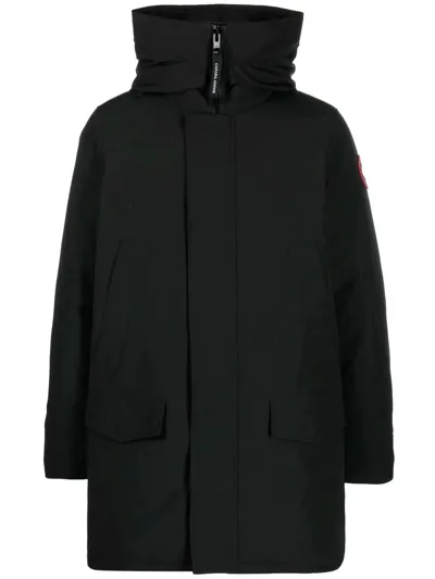 Canada Goose Lanford Hooded Parka In Black