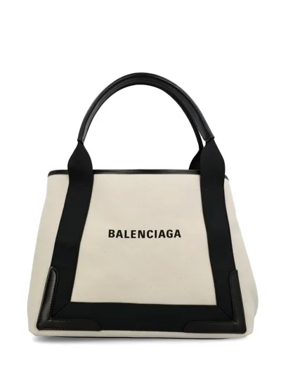 Balenciaga Cabas Xs Tote In Beige