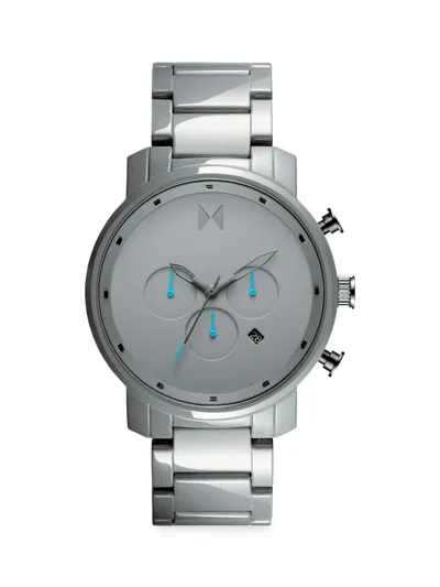 Mvmt Men's Ceramic & Stainless Steel Chronograph Watch In Grey