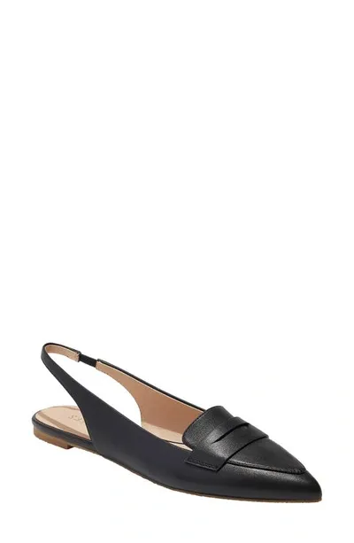 Jack Rogers Women's Pennie Slip-on Slingback Flats In Black