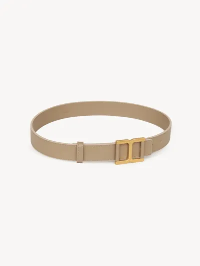 Chloé Ceinture Marcie Femme Brun Taille L 100% Cuir De Veau