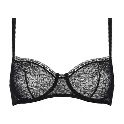 Eres Sourire Balconette Bra In Noir