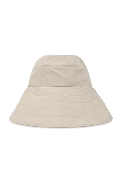 Attico Tech Bucket Hat In Ivory