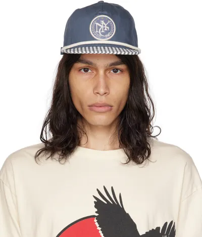 Rhude Blue Puma Edition Flat Brim Cap In 2493401