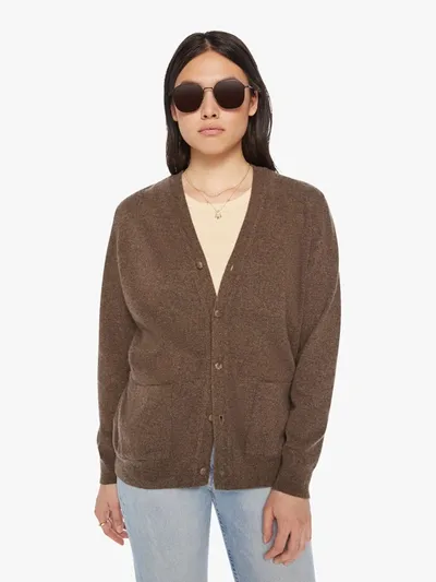 La Paz Almeida Cardigan Mesc Sweater In Brown