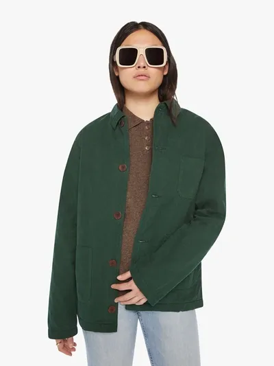 La Paz Baptista Canvas Jacket Hunter In Green