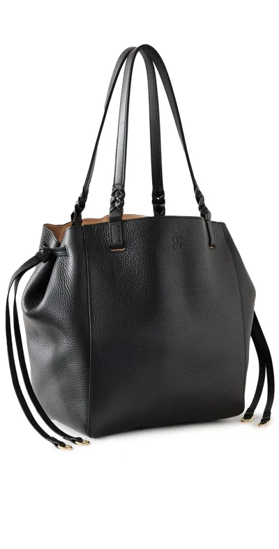 Ulla Johnson Alma Everyday Tote In Noir