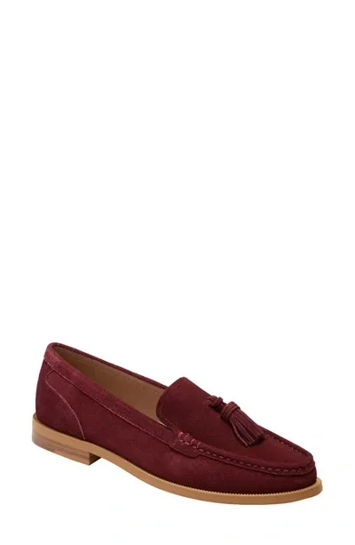 Jack Rogers Hunley Tassel Loafer In Bordeaux