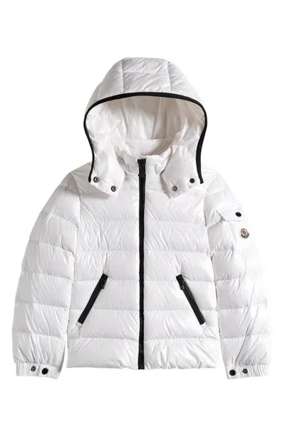 Moncler Kids' Girl's Bady Quilted Jacket In White