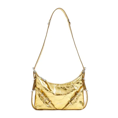 Givenchy Voyou Mini Shoulder Bag In Gold