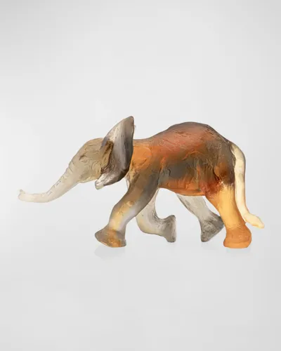 Daum Elephant Savana Figurine, 5"