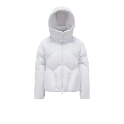 Moncler Collection Doudoune Courte Canard In White