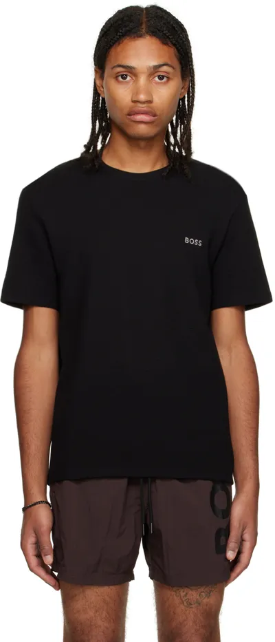 Hugo Boss Short Sleeve T-shirt In Black