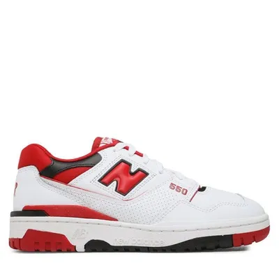 New Balance Lifestyle Shoes In White/red