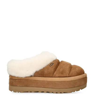 Ugg Tazzlita Platform Slippers In Brown