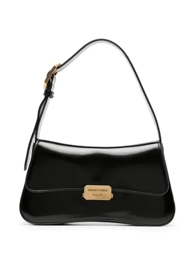 Emporio Armani Baguette Shoulder Bag In Black