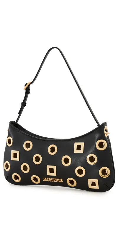 Jacquemus Le Bambimou Shoulder Bag In Black