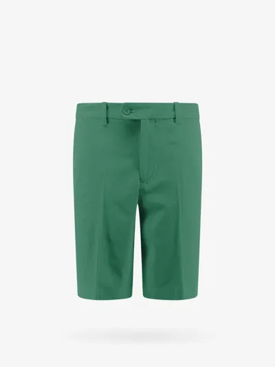 J. Lindeberg Bermuda Shorts In Green