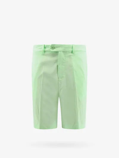 J. Lindeberg Bermuda Shorts In Green