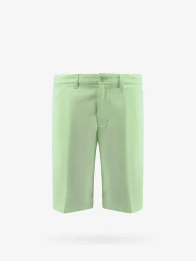 J. Lindeberg Bermuda Shorts In Green