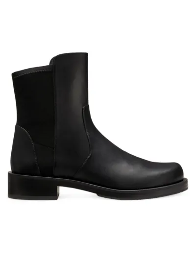 Stuart Weitzman 5050 Bold - Boot With Elastic Band In Black