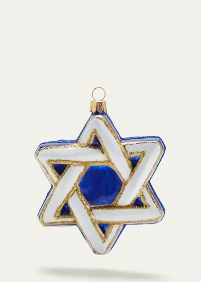 Bergdorf Goodman Star Of David Christmas Ornament In Multi