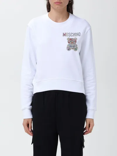 Moschino Couture Sweatshirt  Woman Color White