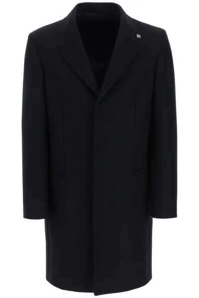 Alyx Wool Blend Coat In Black