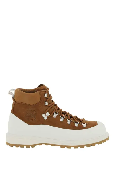 Diemme Rock Vet Lacing Boots In Brown,white