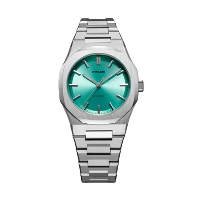 D1 Milano Watch Automatico 36 Mm In Green/silver