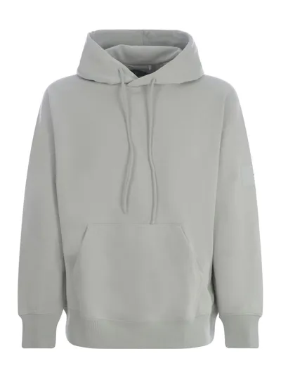 Y-3 Felpa Hoodie  In Grigio