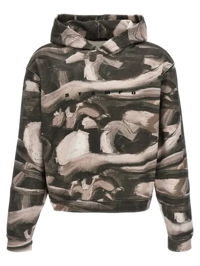 Stampd Bones Sublimated Hoodie In Multicolour