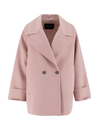 Fabiana Filippi Coat In Pink