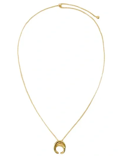 Charlotte Chesnais Initial Necklace - Silver/gold 18kt - Gold