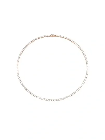 Anita Ko 18kt White Gold Diamond Hepburn Choker Necklace In Not Applicable