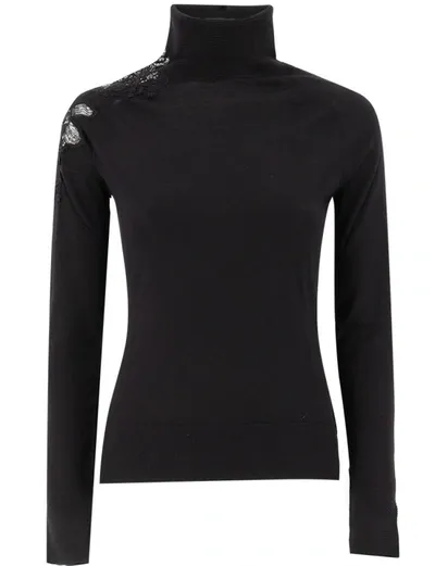 Ermanno Scervino Sweater In Black