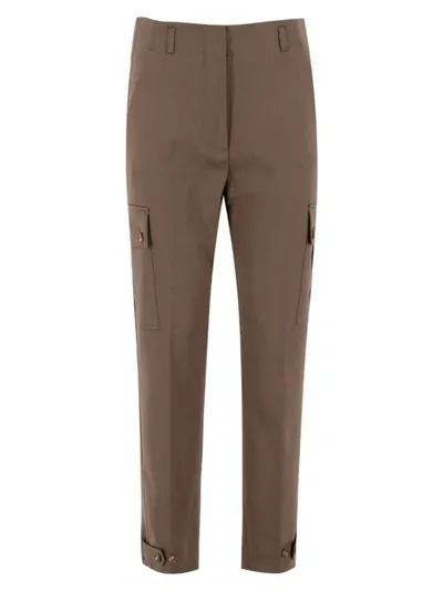 Kiton Trousers In Brown