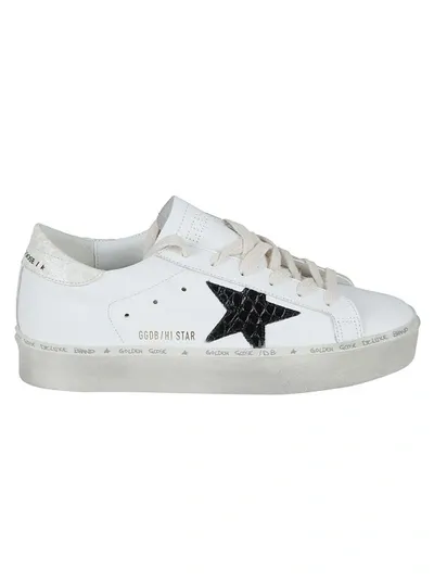 Golden Goose Hi Star Low-top Sneakers In White