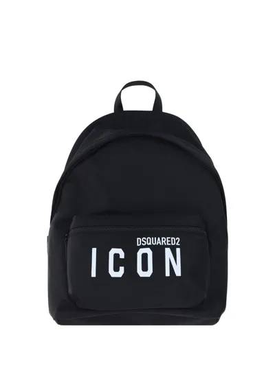 Dsquared2 Backpack In Black