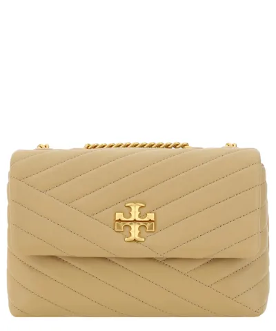 Tory Burch Kira Small Shoulder Bag In Beige