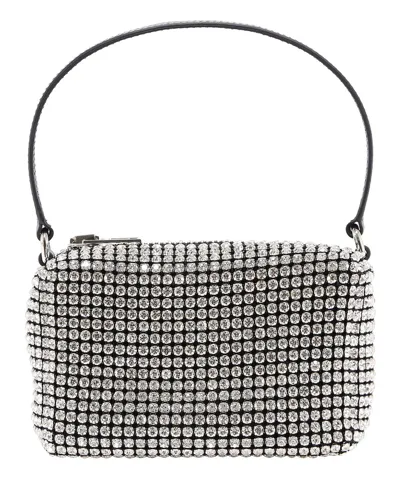 Alexander Wang Heiress Handbag In Silver