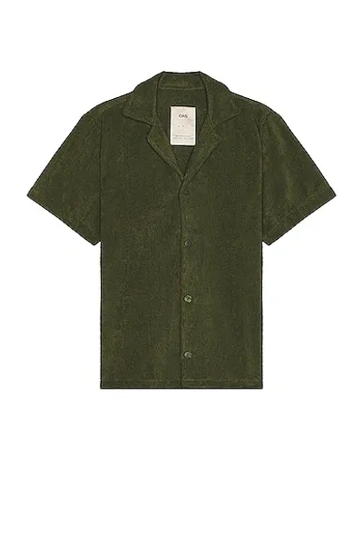 Oas Cuba Terry Shirt In Green