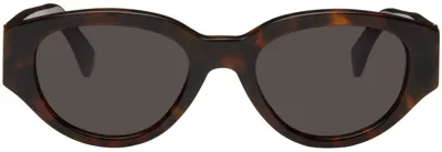 Retrosuperfuture Tortoiseshell Drew Mama Sunglasses In Havana