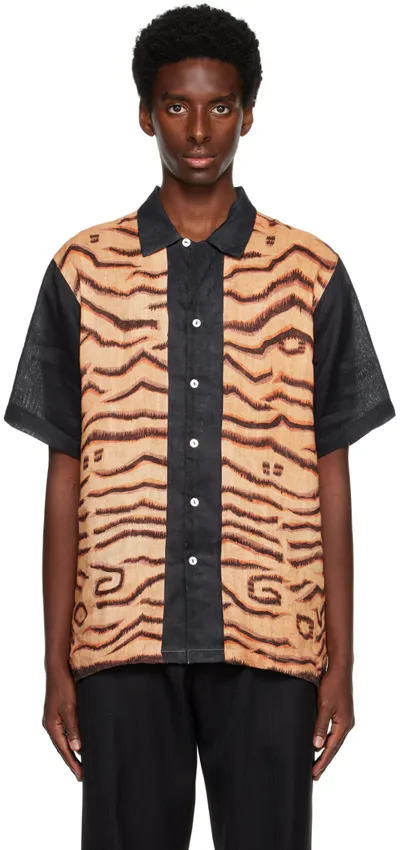 Endless Joy Tan Tora Shirt