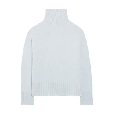 Vanessa Bruno Square Fleck Malo Funnel Neck Yak Jumper In Nuage