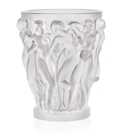 Lalique Bacchantes Vase In Clear