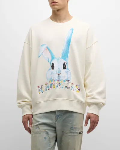 Nahmias Cotton Nah Bunny Sweatshirt In White