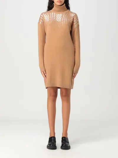 Liu •jo Dress Liu Jo Woman In Camel