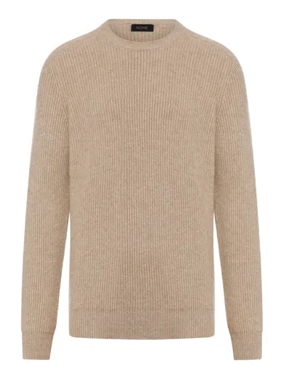 Nome Crewneck Sweater In Nude & Neutrals