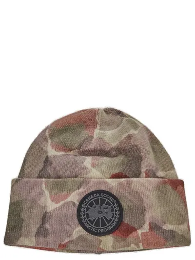 Canada Goose Wool Hat In Multicolor